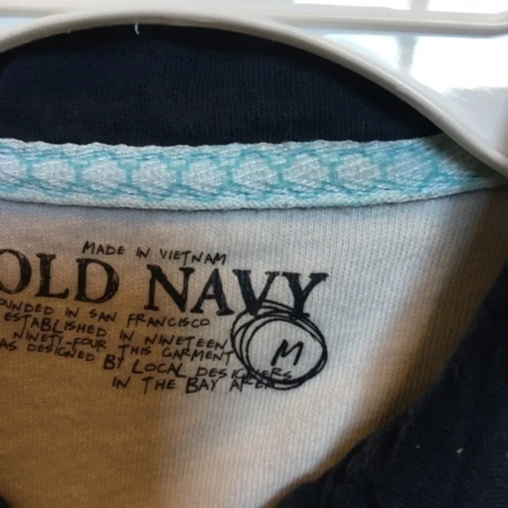 Boys size medium Navy Old Navy polo shirt